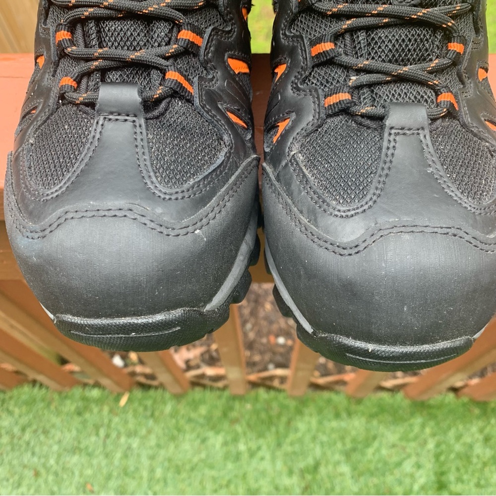 Men's Harley Davidson Composite Toe Eastfield WP Metal Free Work Shoe D93327 - Picture 11 of 16